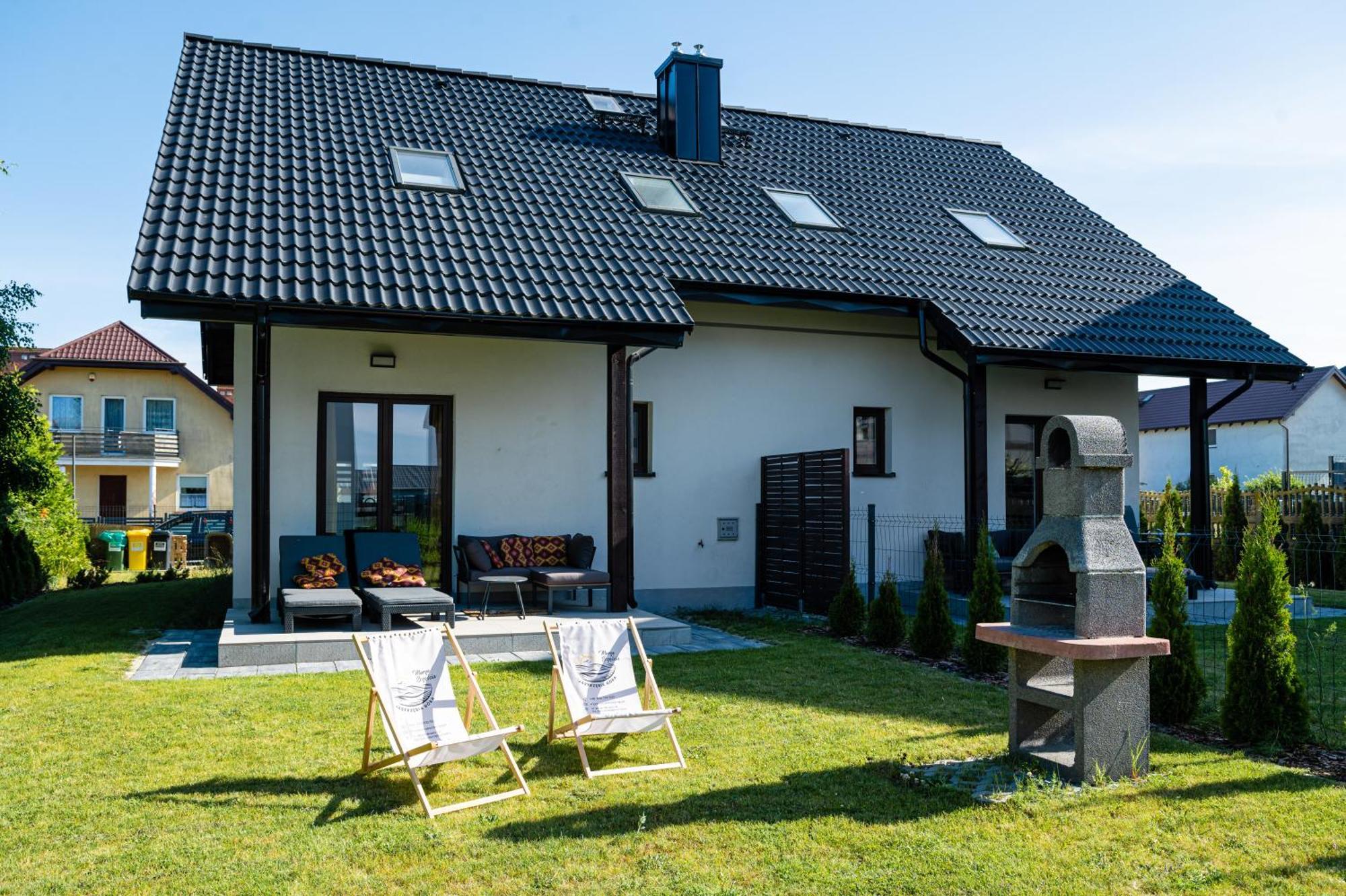 Villa Morze Szczescia Jastrzębia Góra Esterno foto